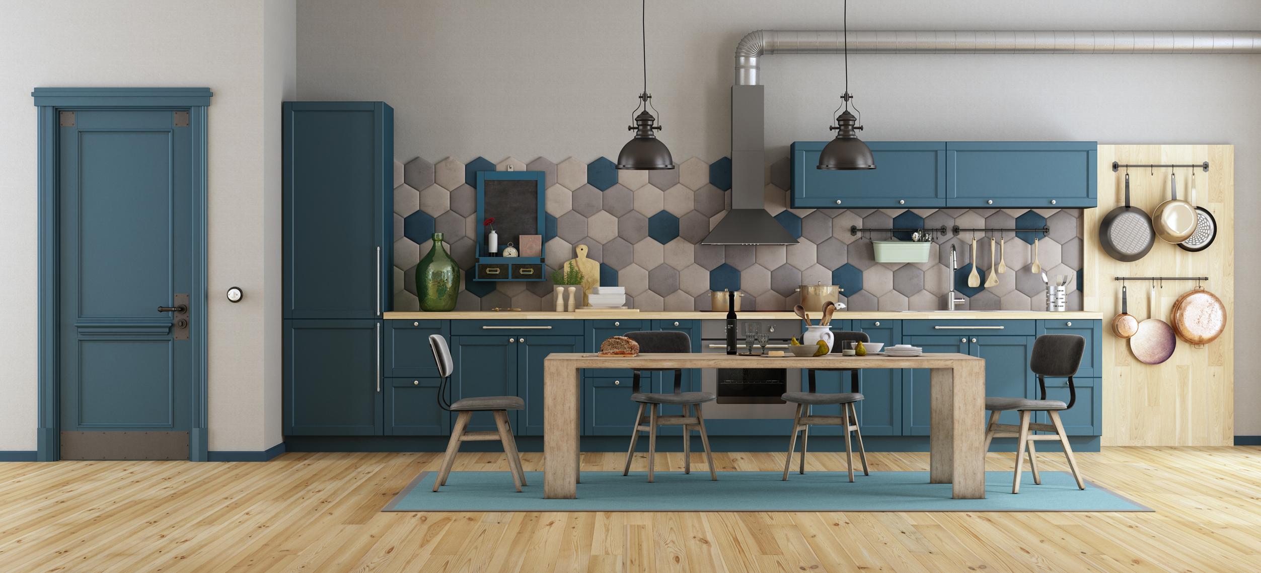 cocina con diseño